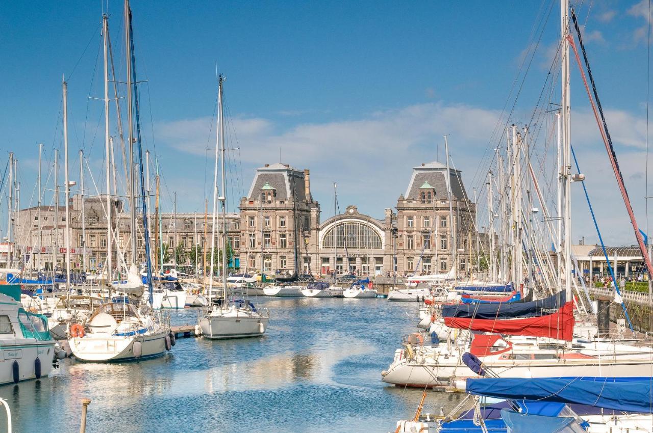 Ferienwohnung Studio Met Groot Zonneterras Centrum Oostende Exterior foto